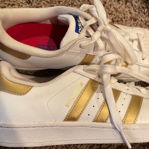 Adidas Superstar Sneakers - white and gold - Picture 5 of 5